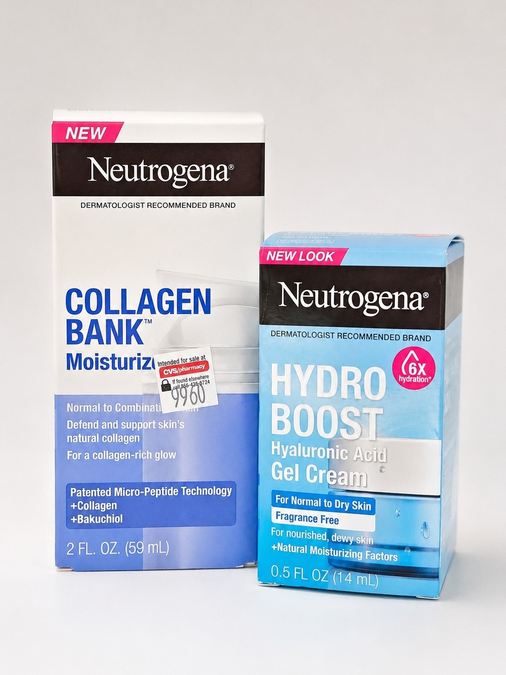 Neutrogena Collagen Bank & Hydro Boost Skincare Set $40+ Value